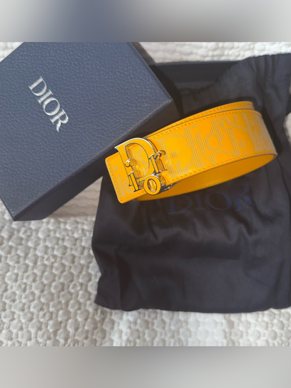 Dior Oblique belts